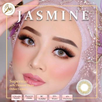 Superstar Jasmine Softlens Warna Premium